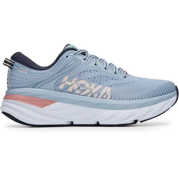 Chaussure running HOKA ONE ONE BONDI 7 W BLUE FOG / OMBRE BLUE