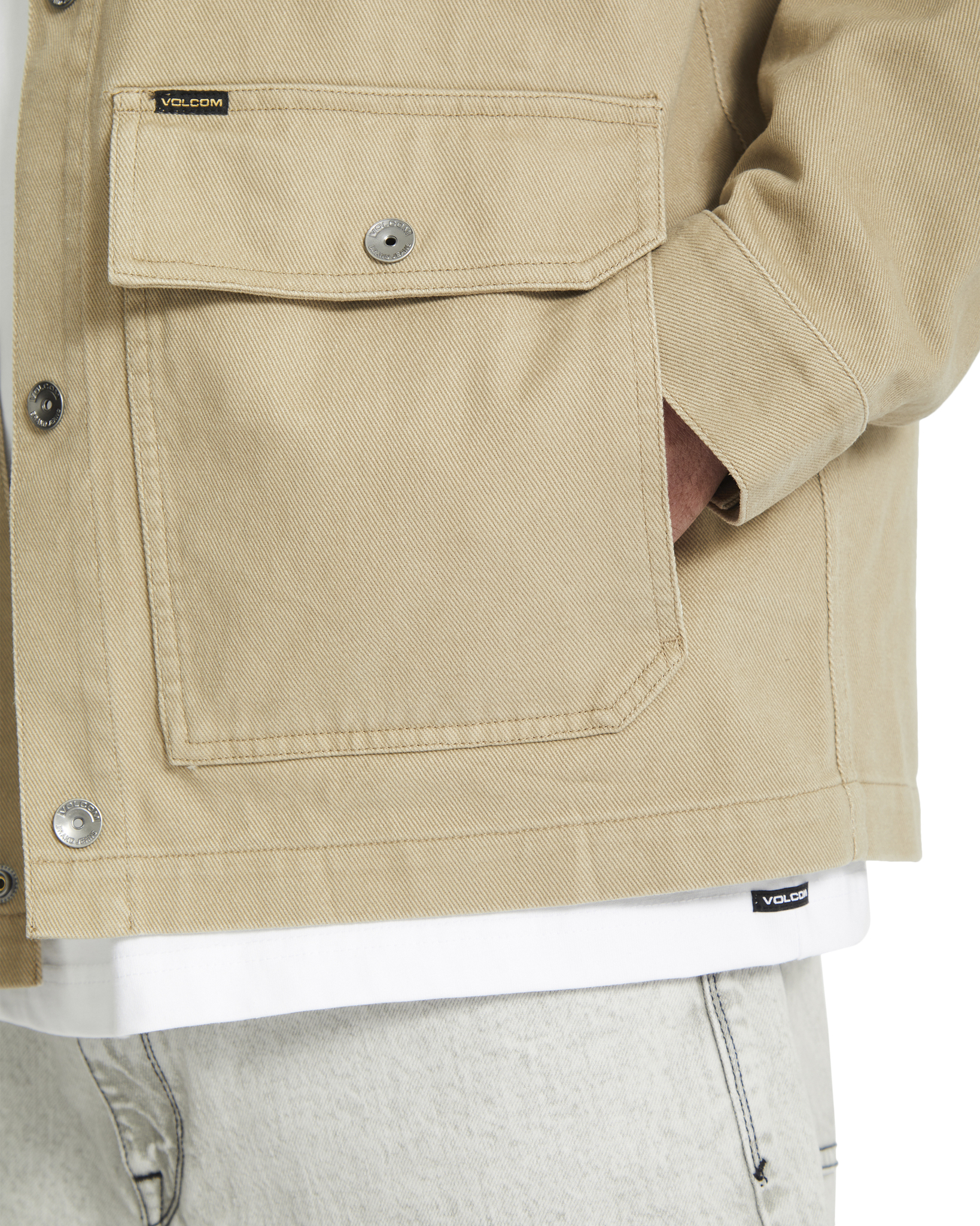 Volcom Barton Jacket Khaki