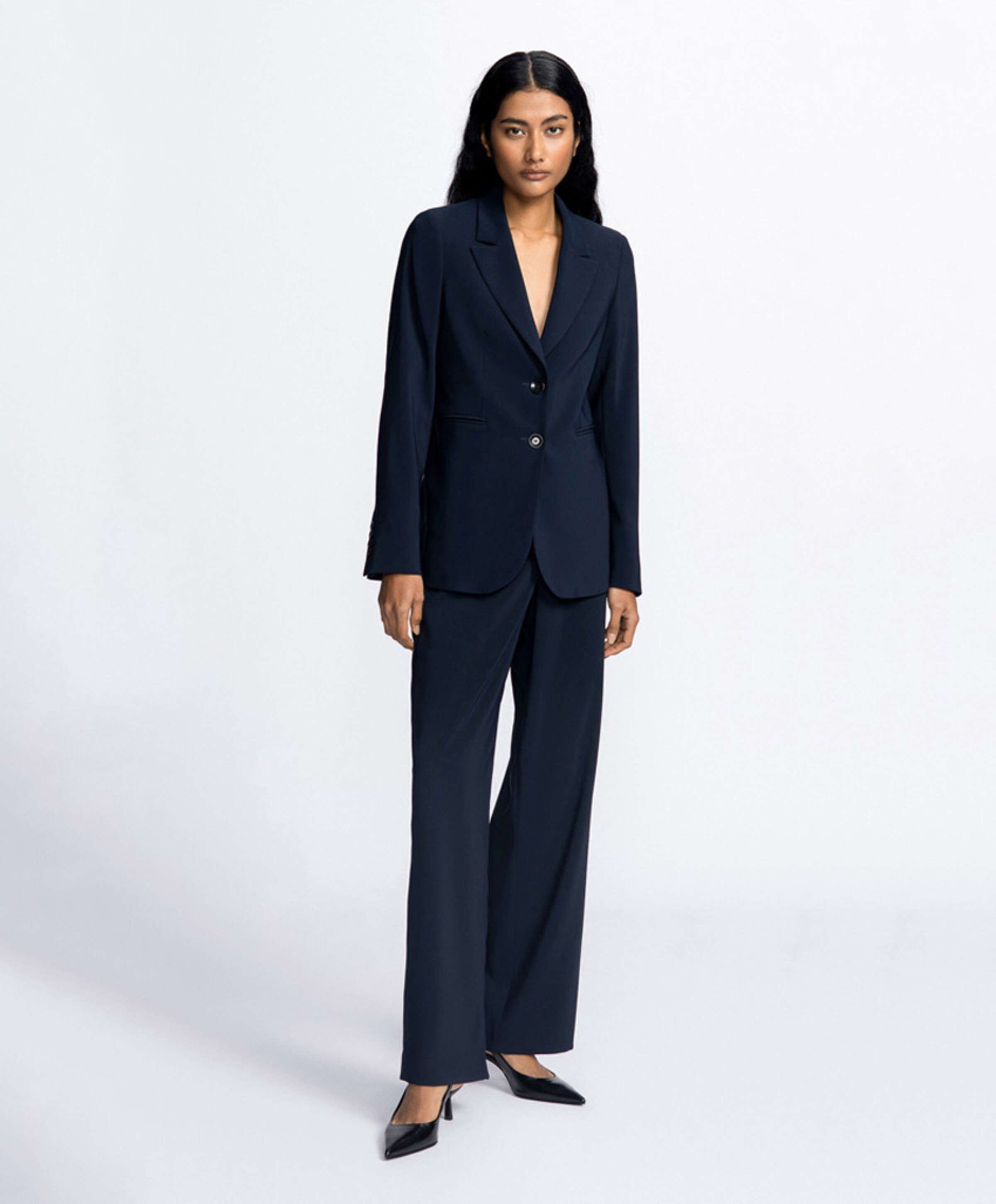 Xandres PHOCAS-ESS dames pantalon blauw