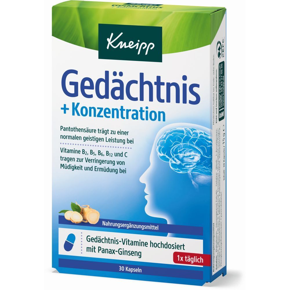 Kneipp® Gedächtnis + Konzentration