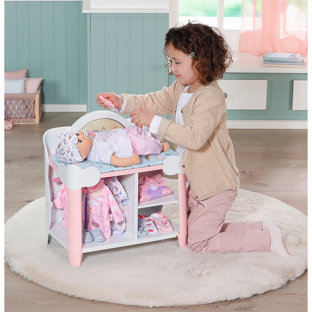 Baby Annabell Wickeltisch für Tag und Nacht