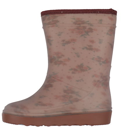 En Fant Thermostiefel - Burlwood m. Blumen