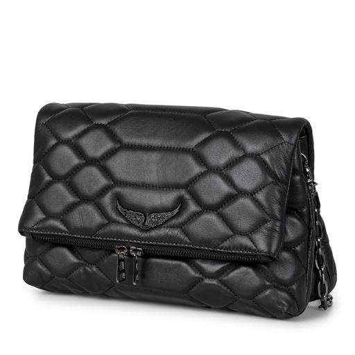 Zadig & Voltaire Rocky Mat Xl Bag, Sort