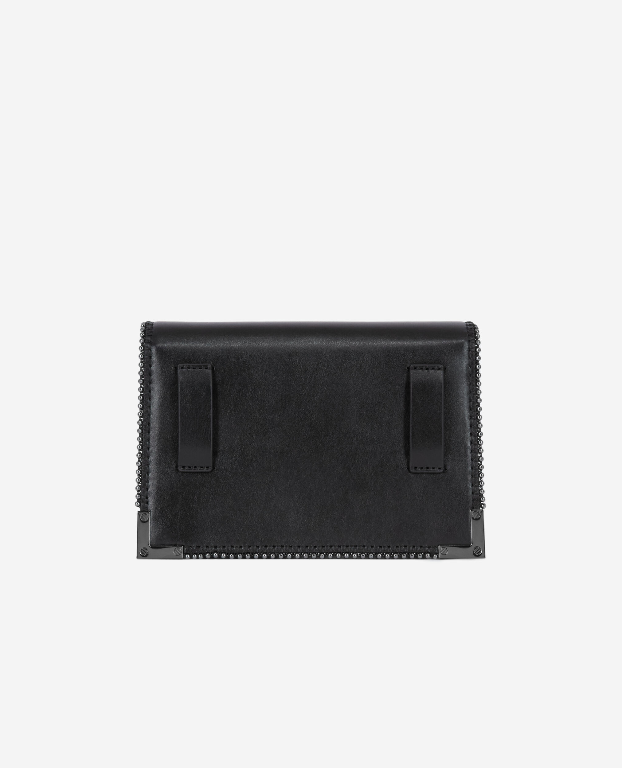 Emily belt en cuir noir