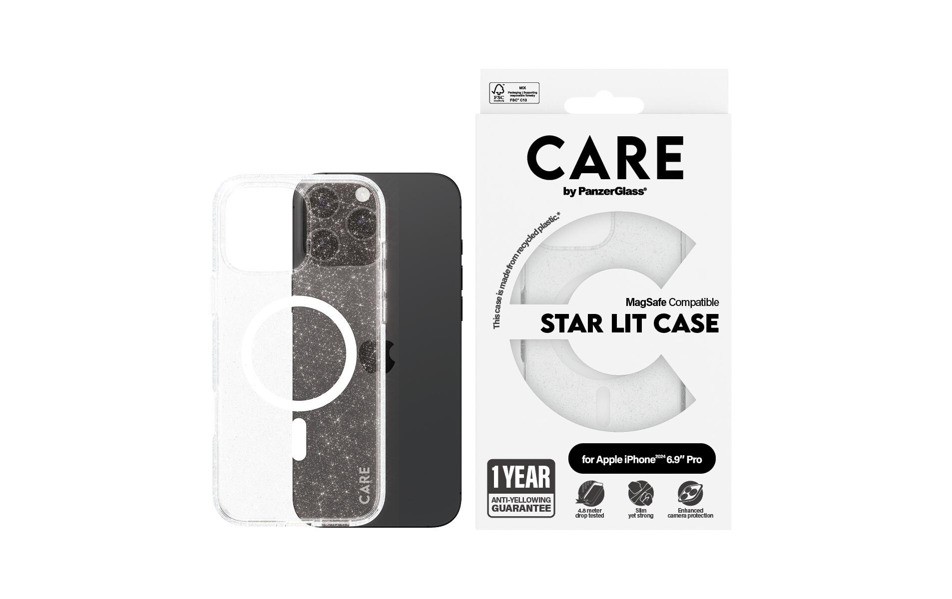 Back Cover Flagship Star Lit iPhone 16 Pro Max WeissSchutzhülle für das Apple iPhone 16 Pro Max