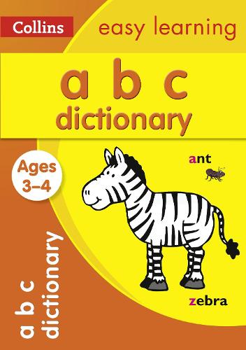 ABC Dictionary Ages 3-4: Ideal for Home Learning - Collins Easy Learning Preschool (Paperback)