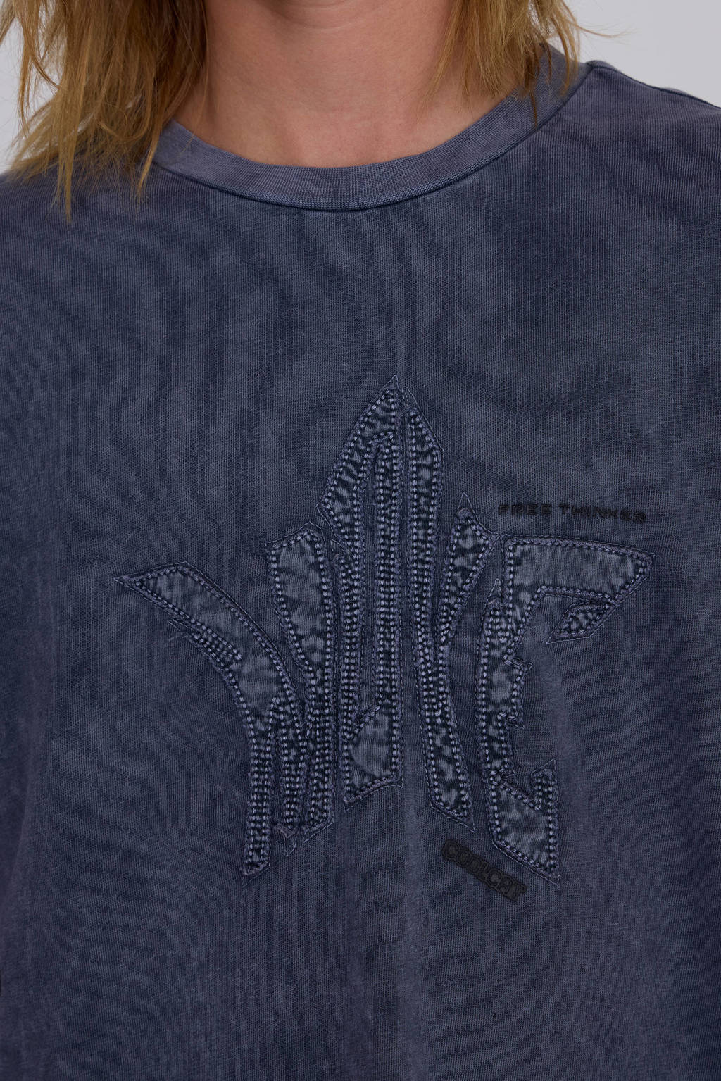 Coolcat longsleeve Tio met printopdruk acid black