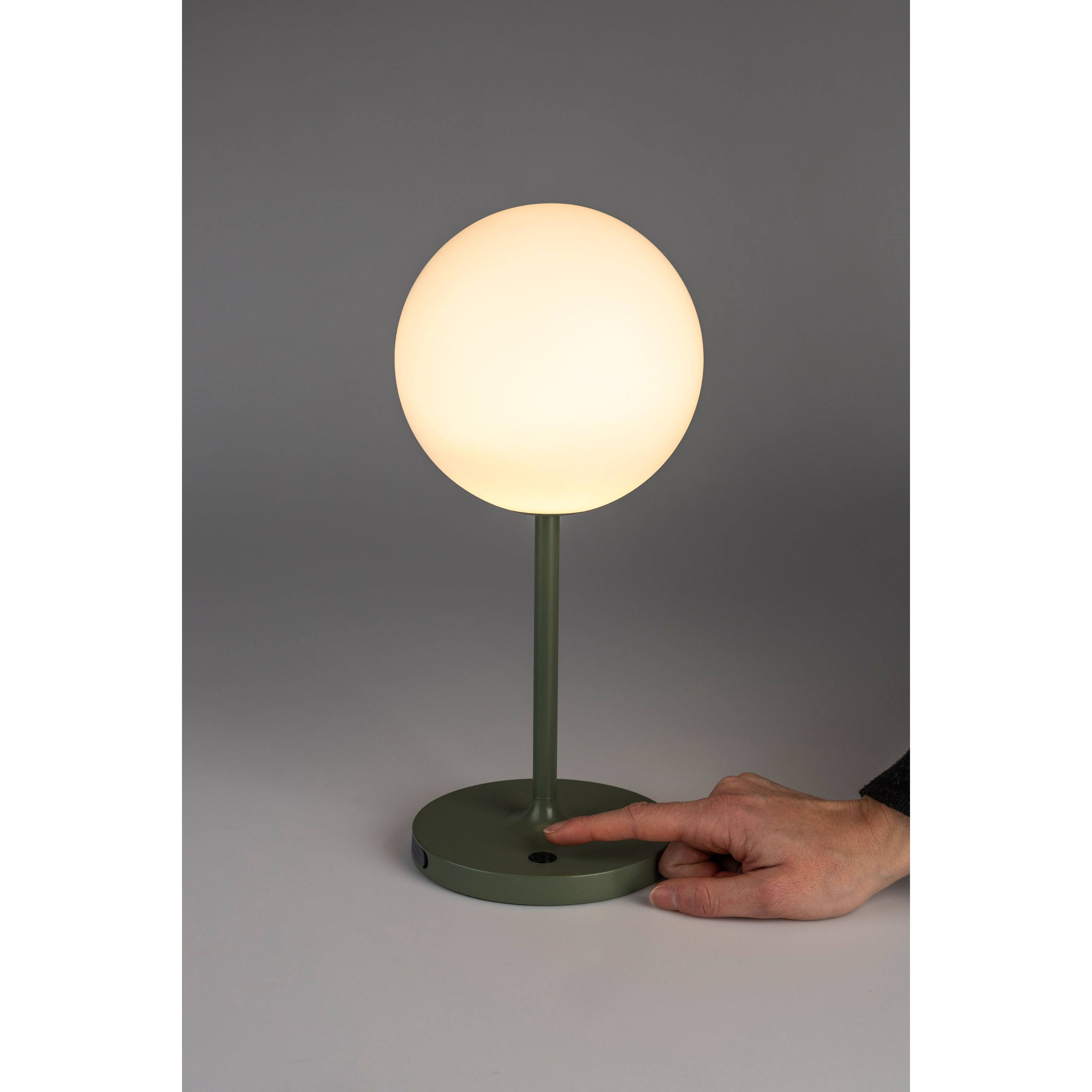 W Hub Oplaadbare tafellamp Groen