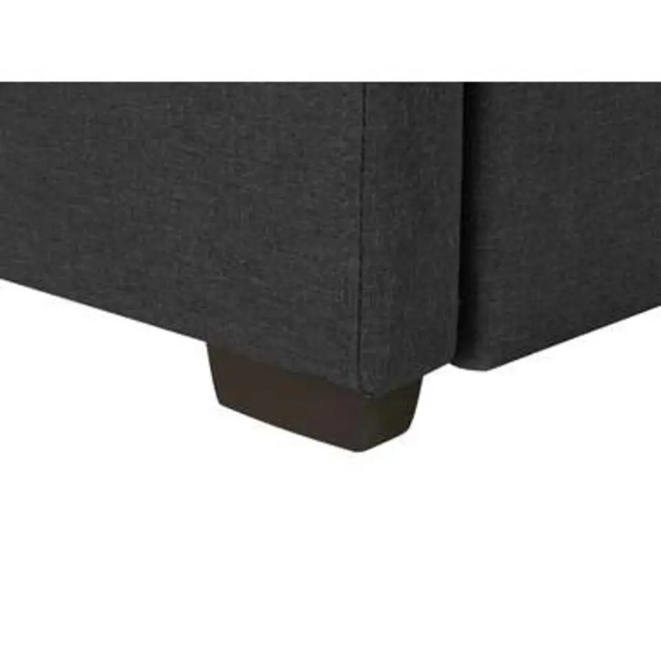 MARMANDE - Onderschuifbed - Grijs - 80 x 200 cm - Polyester