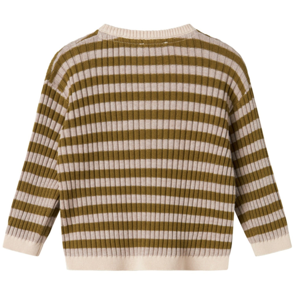 Køb MarMar Modal Mix Stripe Cashew Mel. Stripe Tob Strik Cardigan
