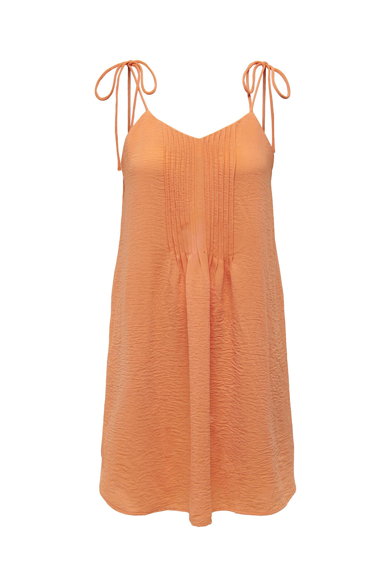 Vestido curto sem alças