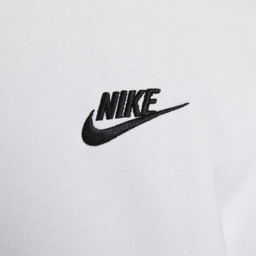 Nike Sweat à Capuche NSW Club Fleece FZ - Blanc