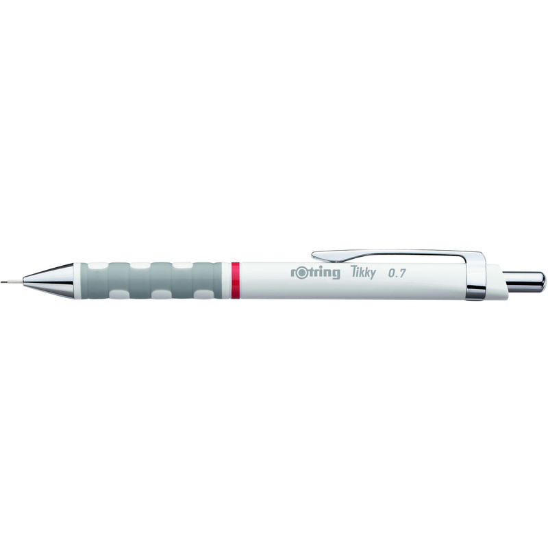 Rotring Druckbleistift Tikky, 0.7 mm, HB, weiss
