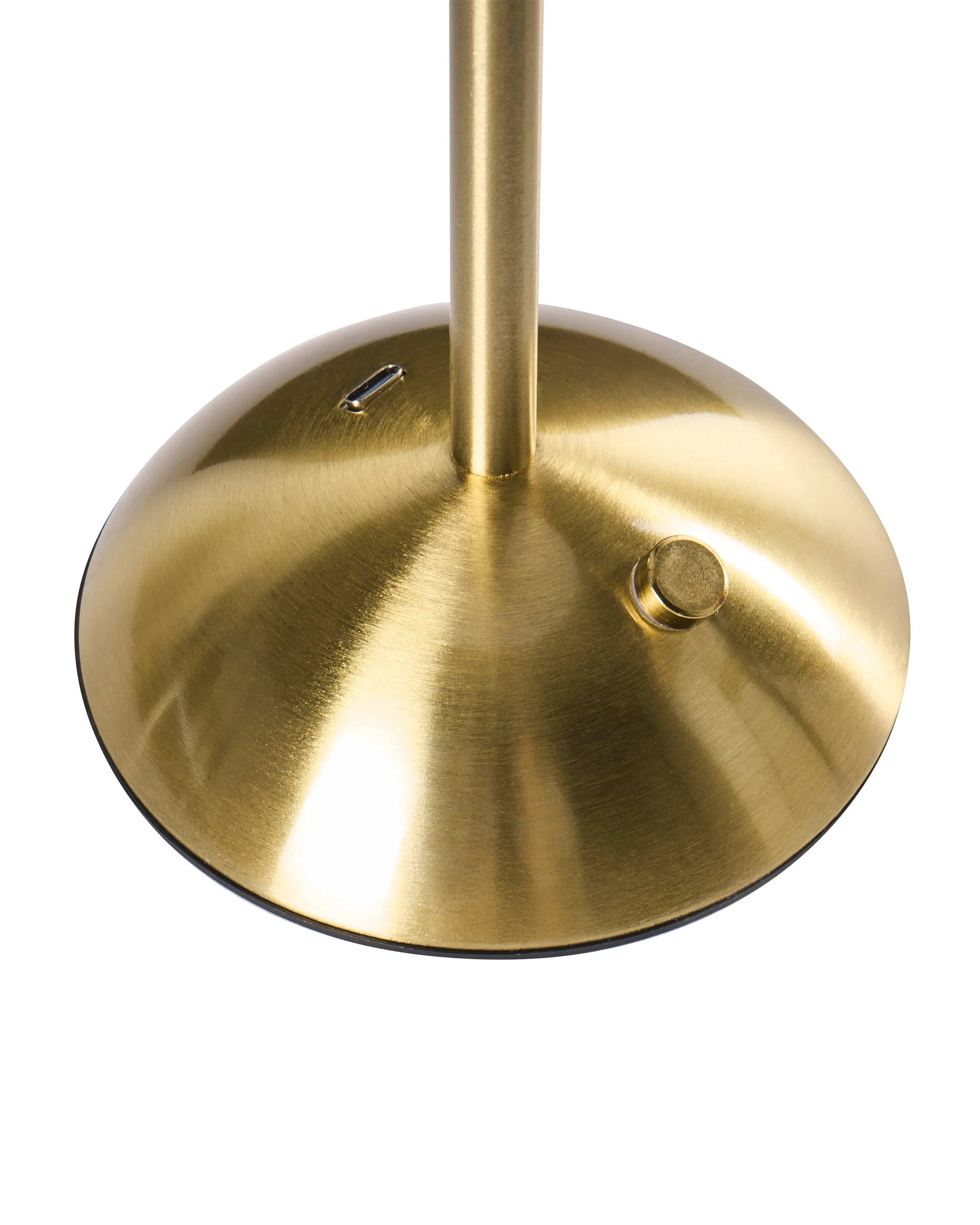 Set van 2 draadloze LED tafellampen RUBA met dimmer Metaal Goud