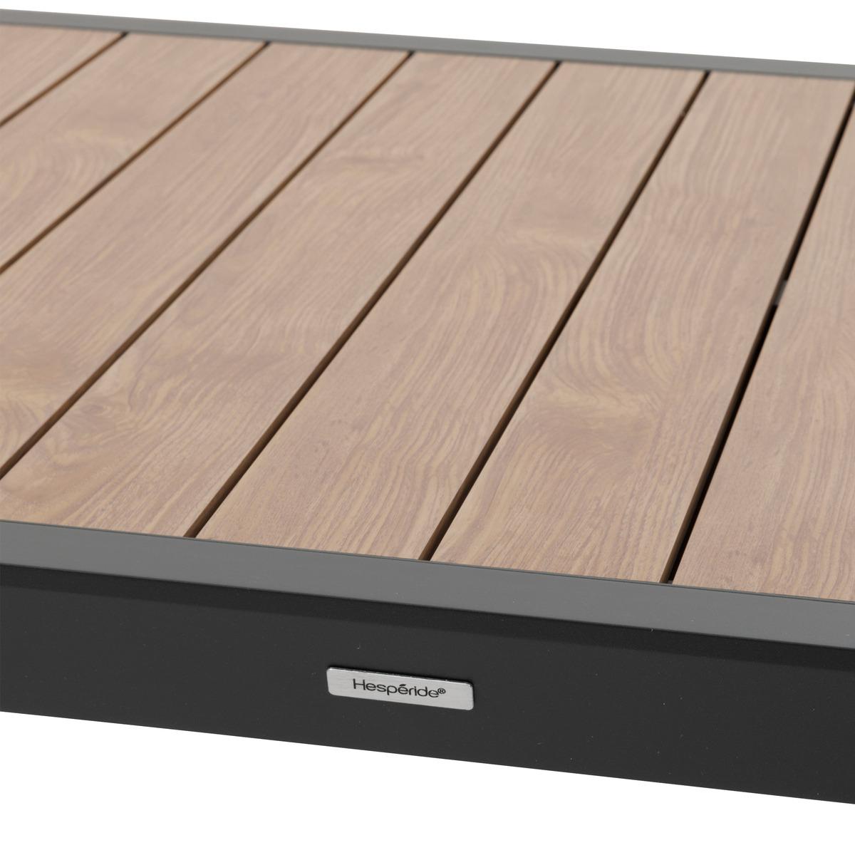 TABLE EVASION EXTENSIBLE ALUMINIUM HONEY 10 PLACES