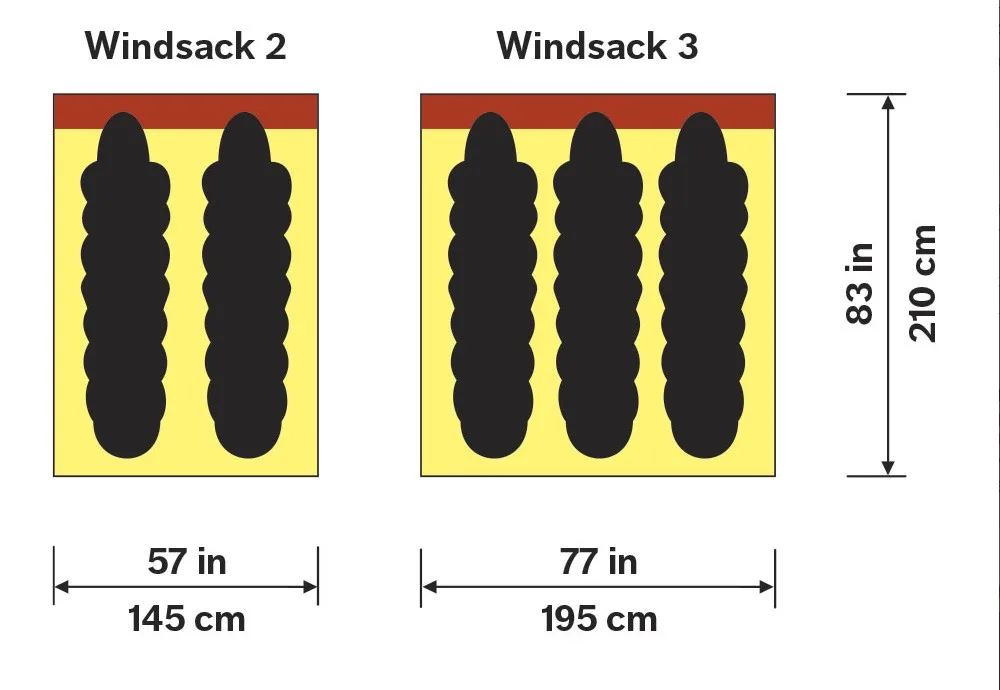 Hilleberg Windsack 2 Red