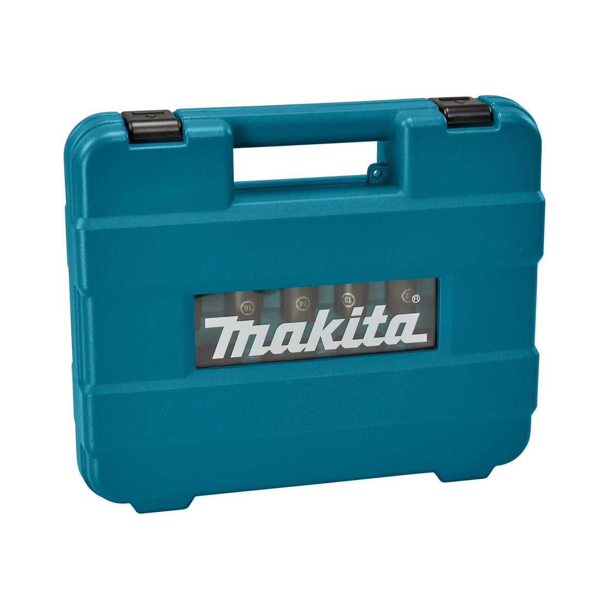 Makita E-16586 Impact Black Krachtdoppenset 81,5mm 10-32mm in Cassette - 14-delig