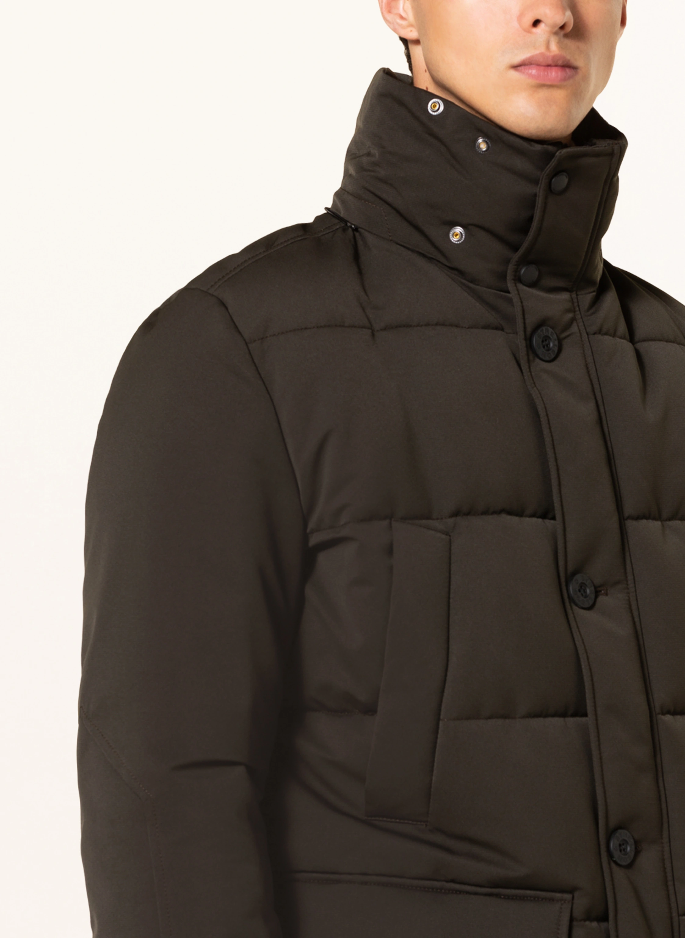 STRELLSON Parka PLAZA 2.0 mit Kunstpelz