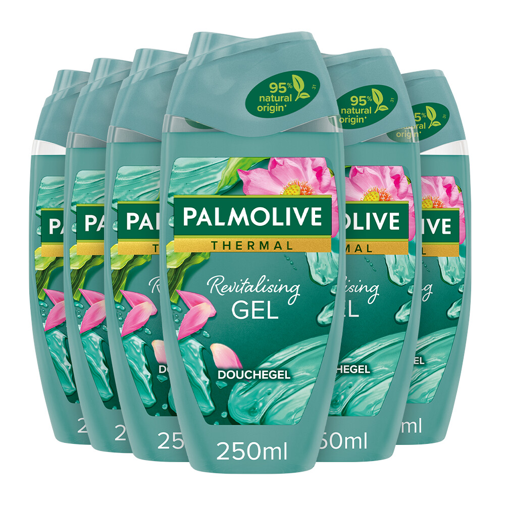 6x Palmolive Douchegel Thermal Revitalising Gel250 ml