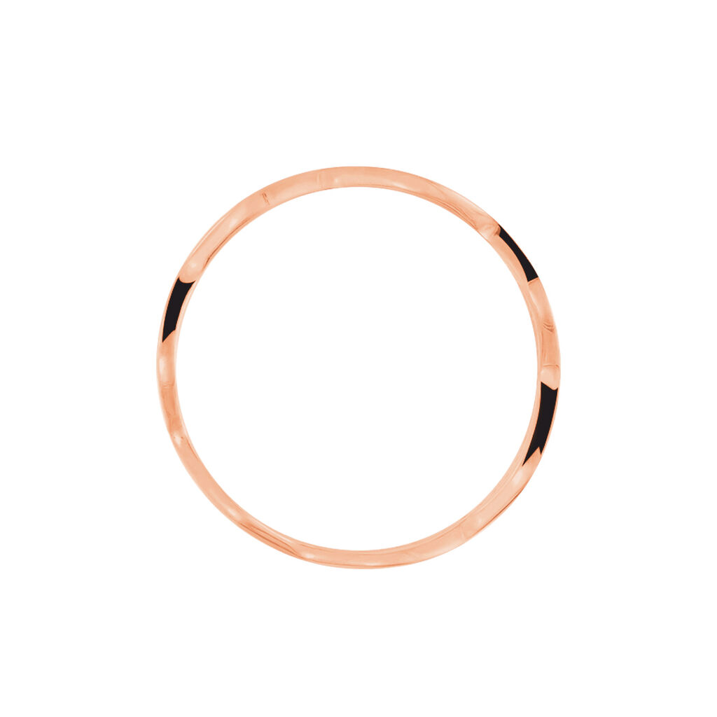 Bague Jasmyn Argent Rose Oxyde De Zirconium