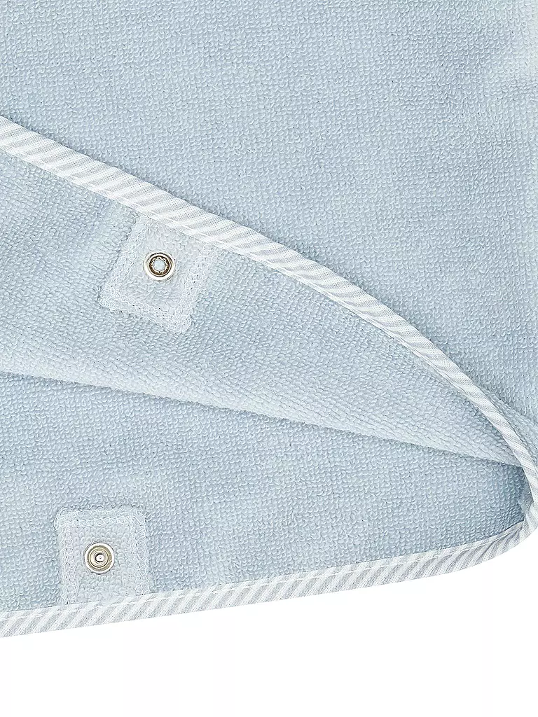 STEIFF Baby Bade Poncho  hellblau