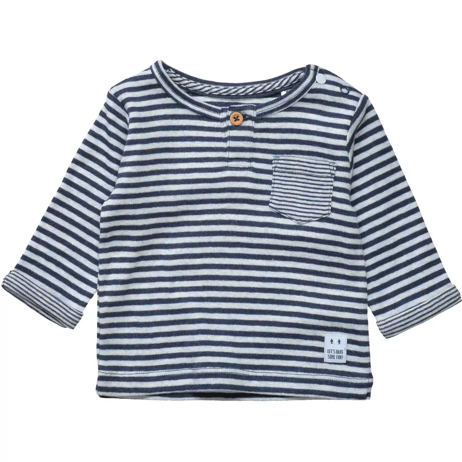 STACCATO Shirt navy blue gestreift