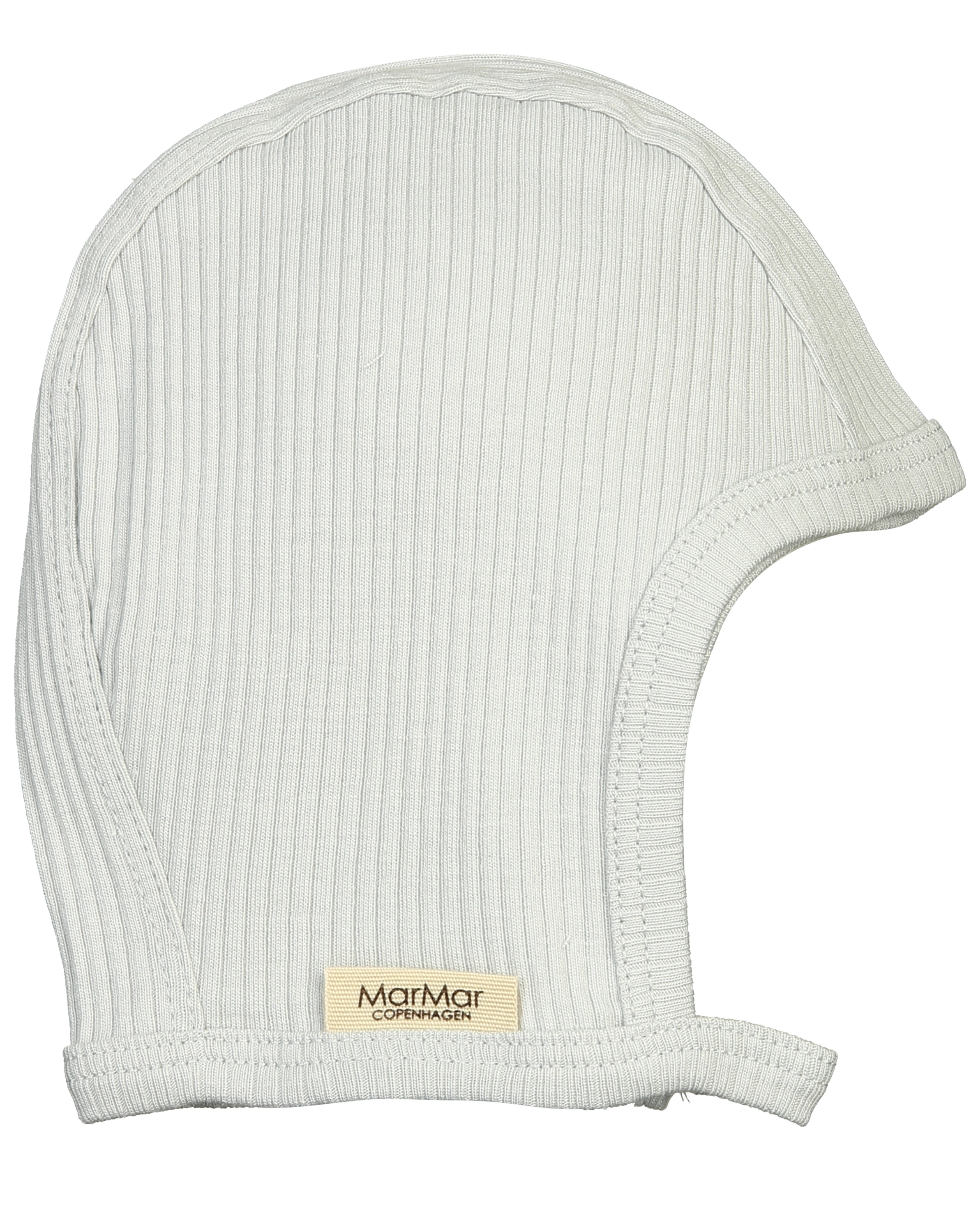 Häubchen RIB HOODY in pale blue