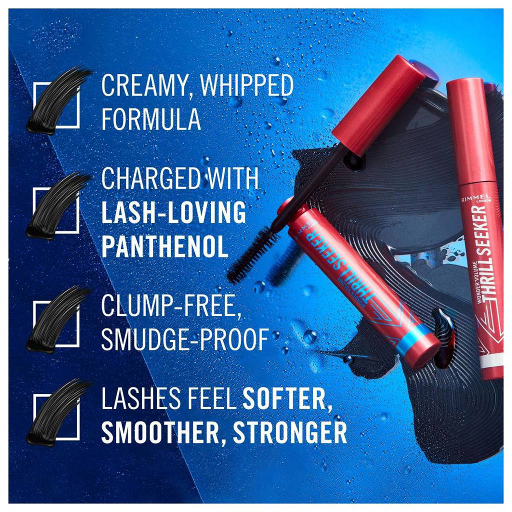 Niet prettigVolume Thrill Seeker waterproof mascara - Black
