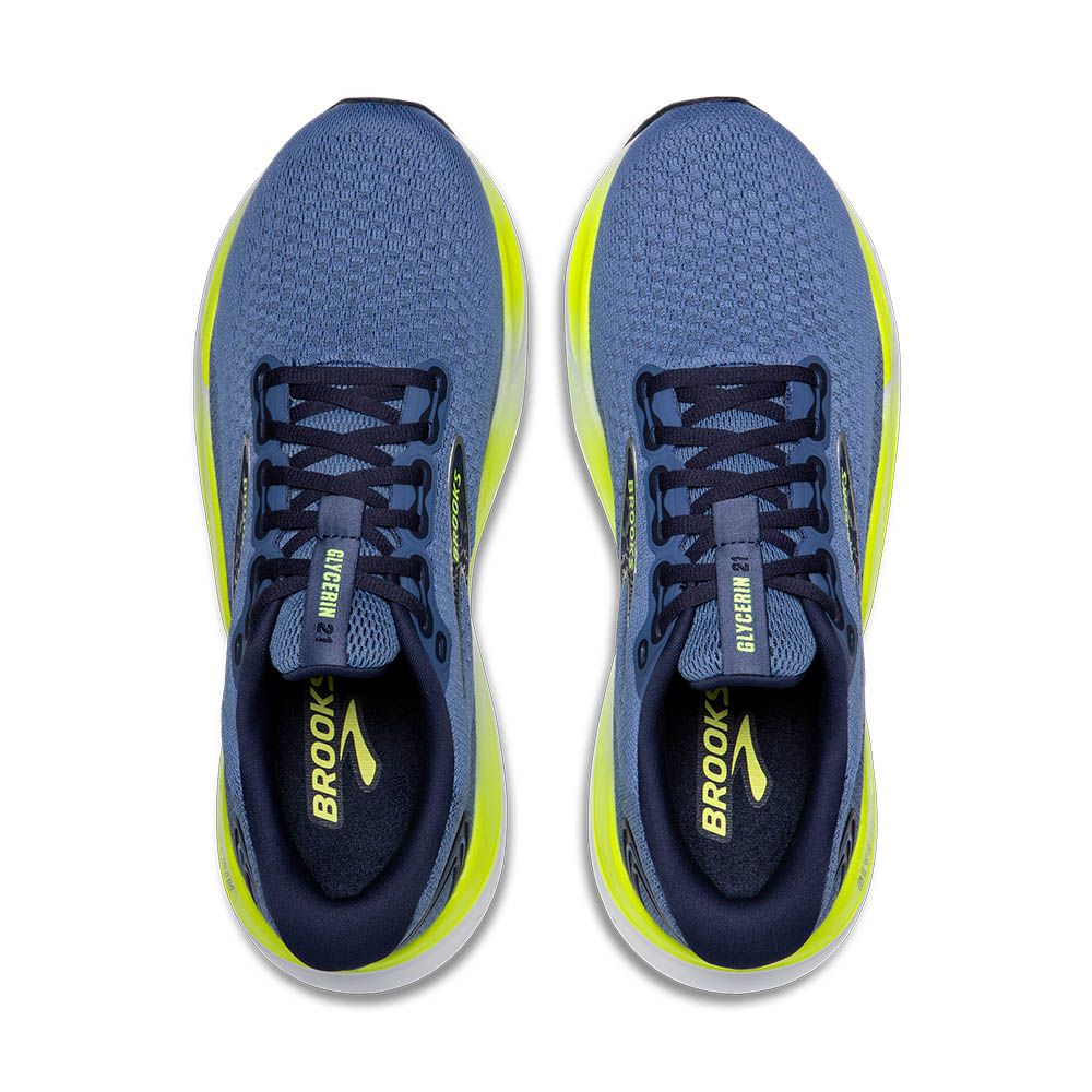 brooks glycerin 21 110419 409 blue peacoat lemon
