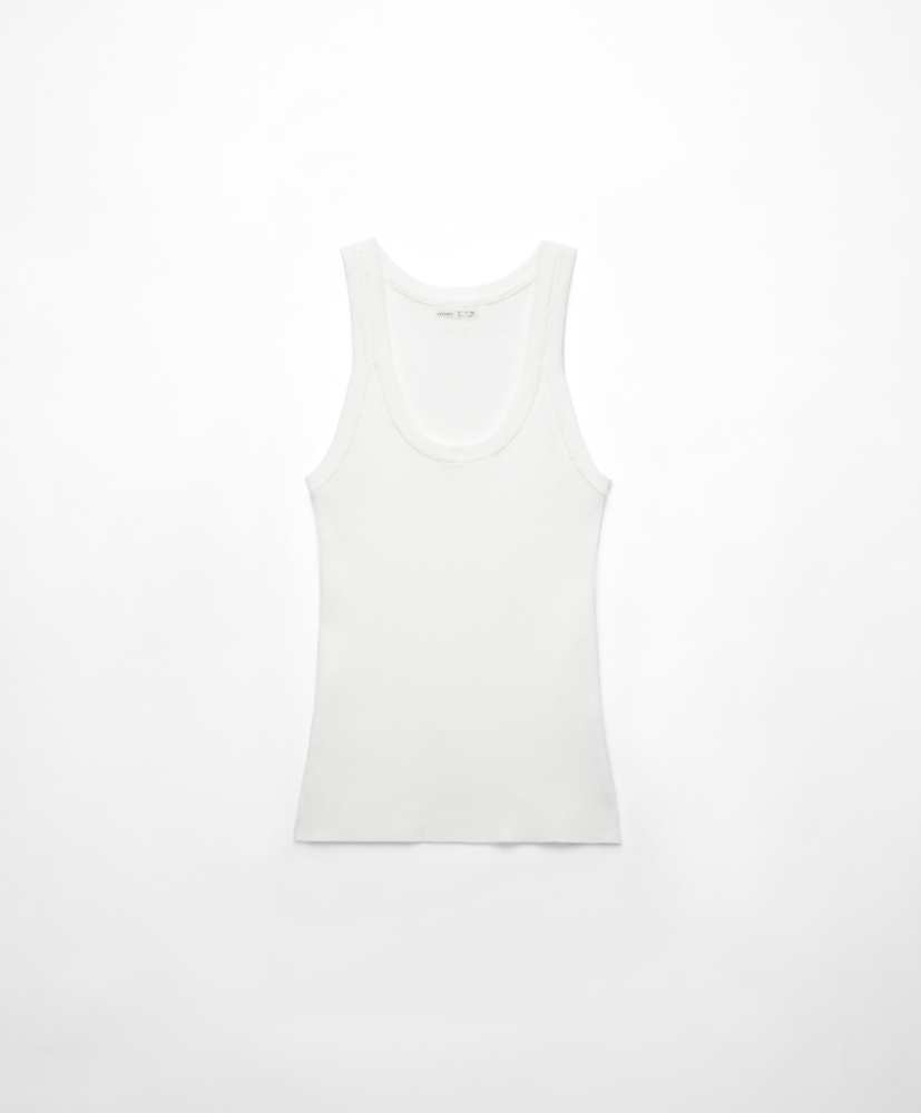 Blusa de malha sem mangas