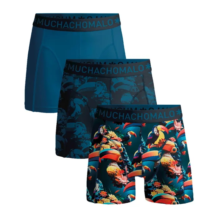 Muchachomalo Toucan Boxershorts Heren (3-pack)