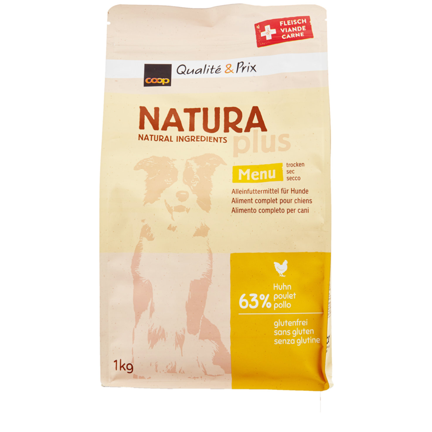 Naturaplus Trocken-Hundefutter Huhn