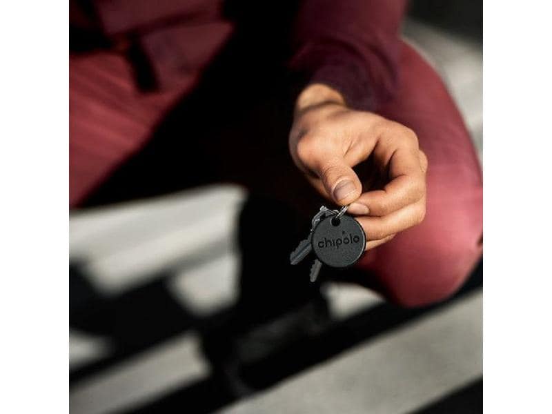 Chipolo Schlüssel- und Portemonnaie-Finder Spot Bundle, Sch Smarte Bluetooth-Ortungsgeräte zum Wiederfinden von wichtigen Objekten