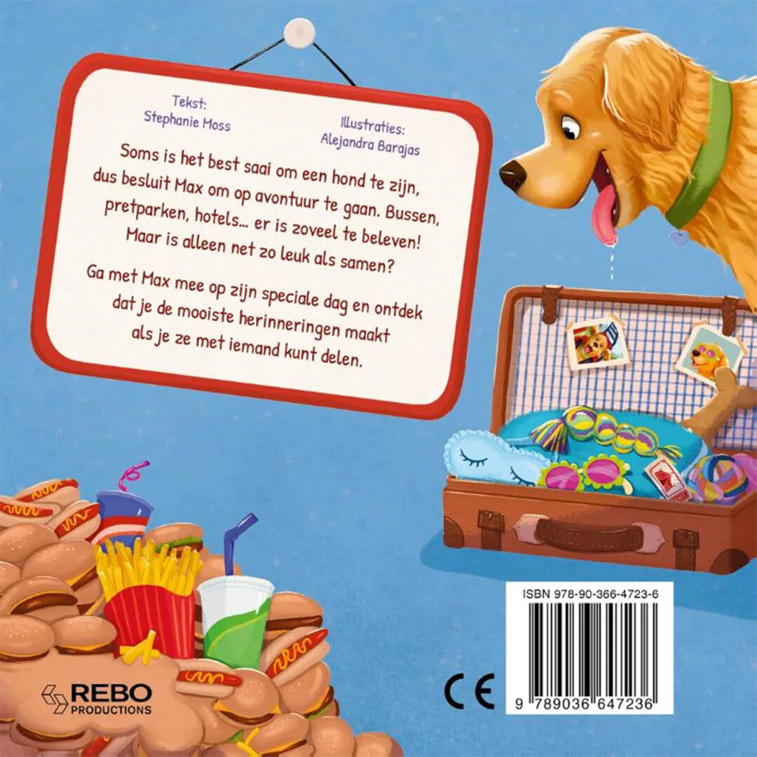 Uitgeverij rebo max heeft een vrije dag