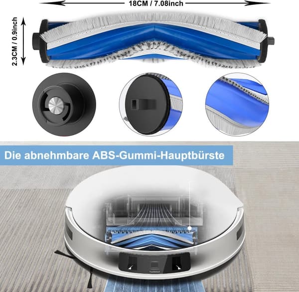 INF Reservedelssett for Ecovacs Deebot T30 Omni, T30 Pro Omni, T30 Max