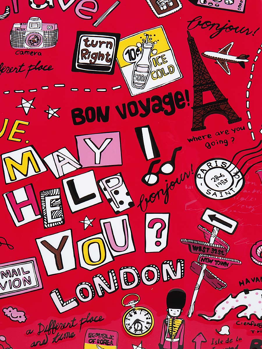Ensemble 4 valises Madisson Bon Voyage et vanity