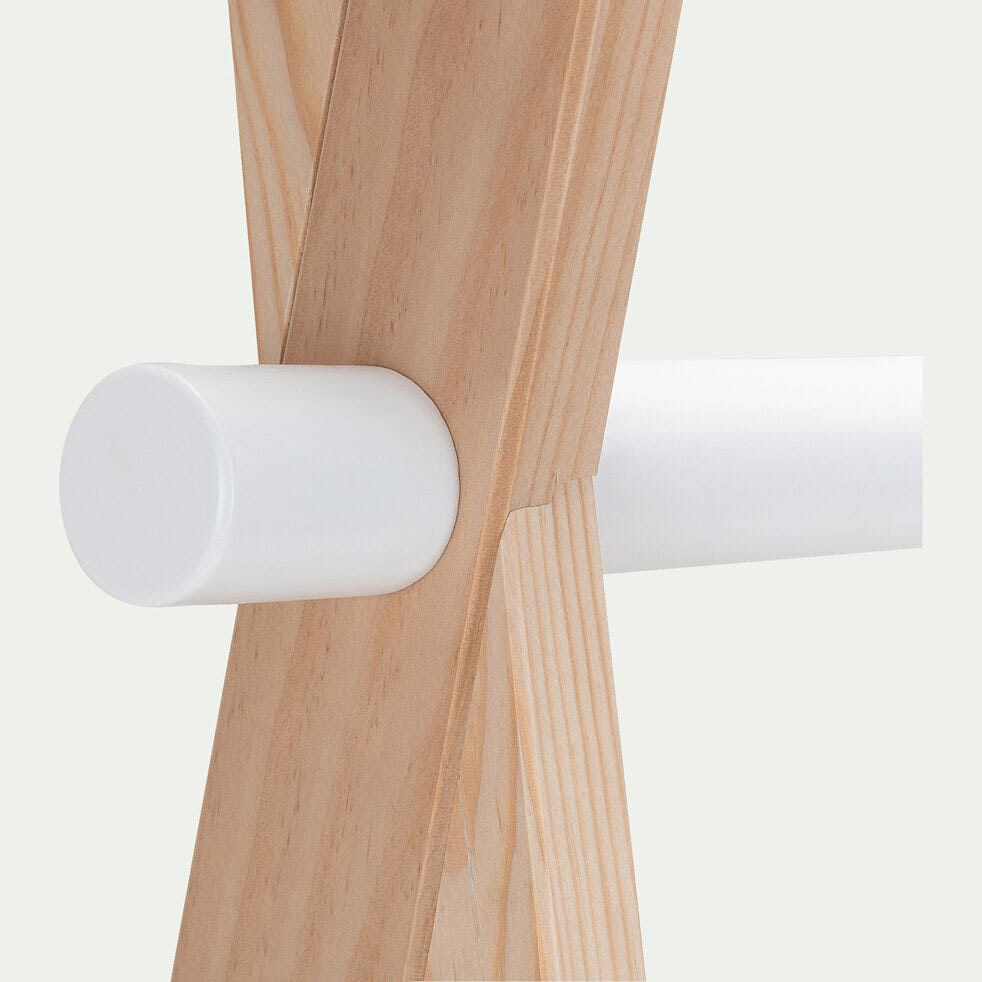 Kleiderregal TIPI braun / weiß