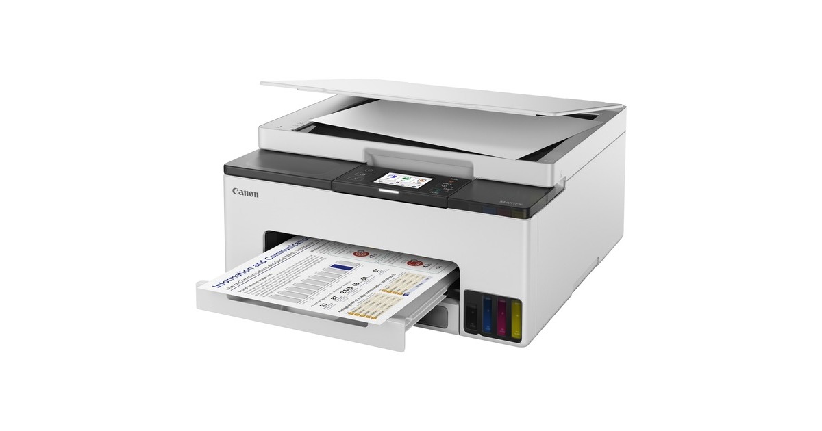 CanonMaxify GX1050 all-in-one inkjetprinter  (Wit, Scannen, Kopiëren, LAN, Wi-Fi)