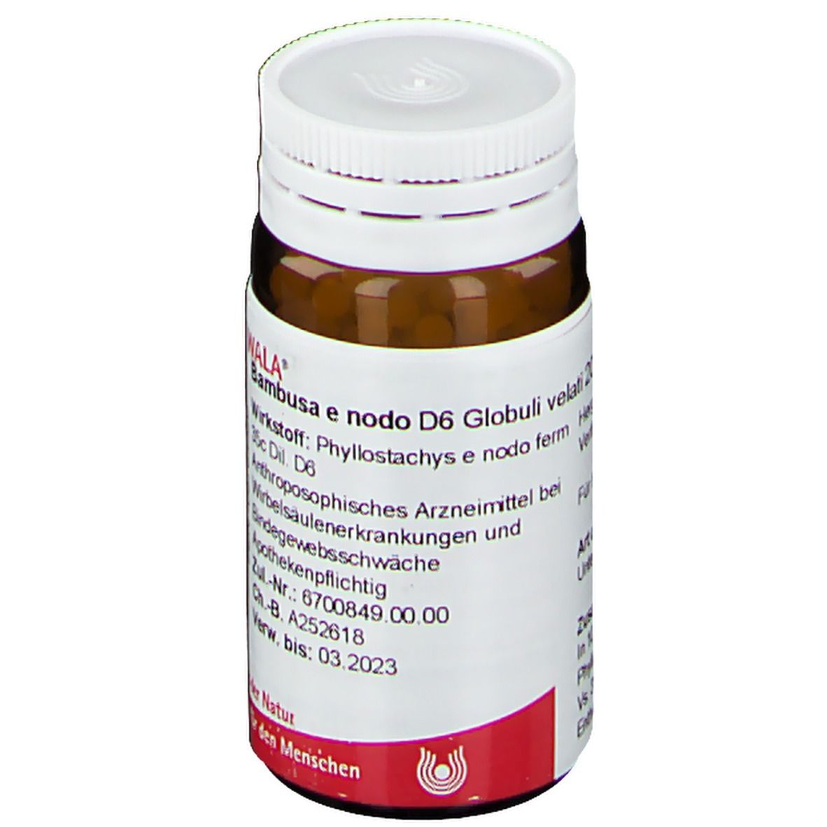 WALA® Bambusa E Nodo D 6 Globuli