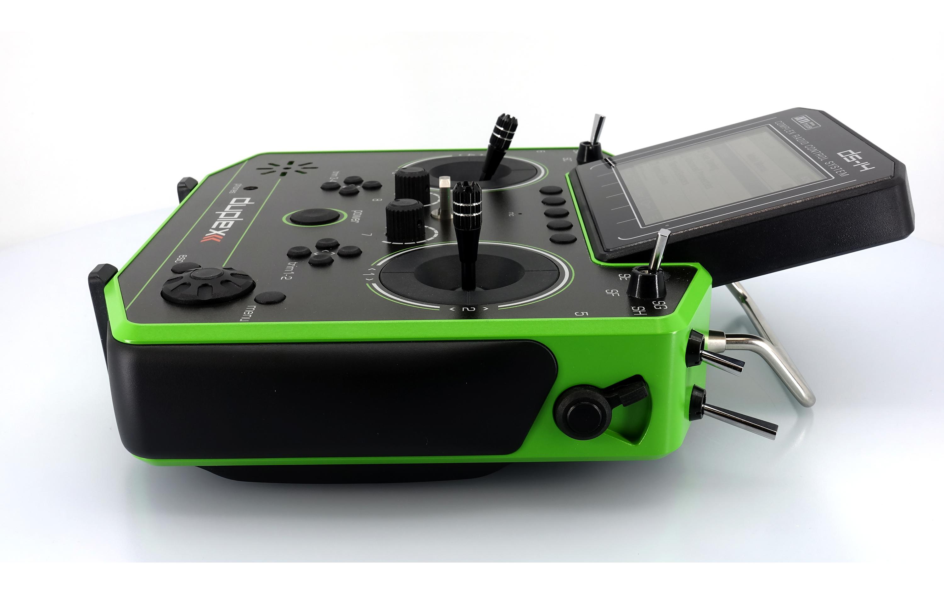 Fernsteuerung DS-14 II Multimode Grün<br>10-Kanal Jeti Duplex Handsender
