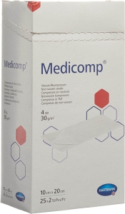 MEDICOMP 4fach S30 10x20cm steril, 25 x 2 Stück