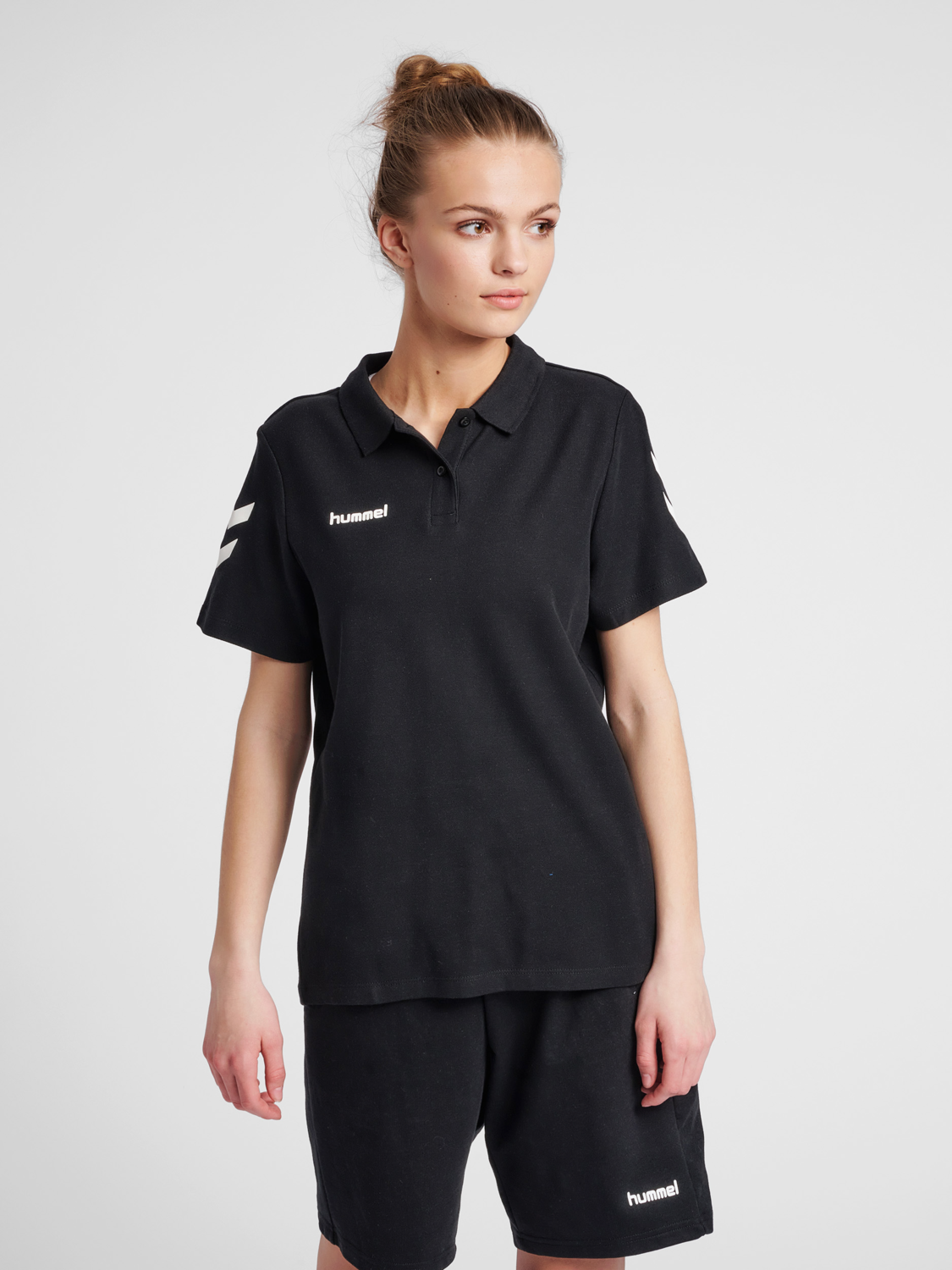 HUMMEL GO COTTON POLO WOMAN