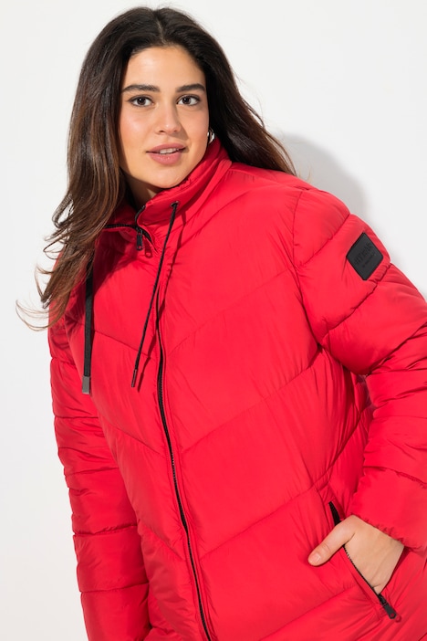 HYPRAR Steppmantel, wasserabweisend, Seiten-Zipper