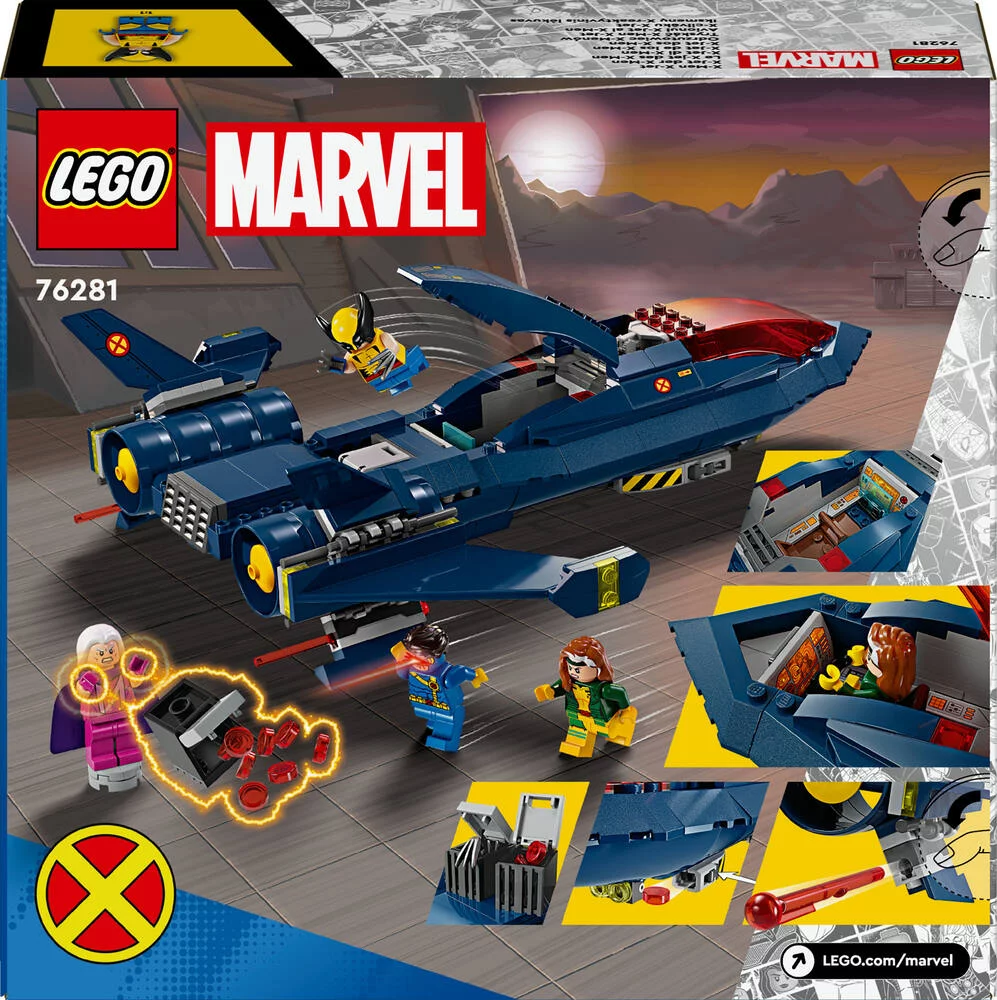 LEGO®MARVEL SUPER HEROES 76281 - LE X-JET DES X-MEN