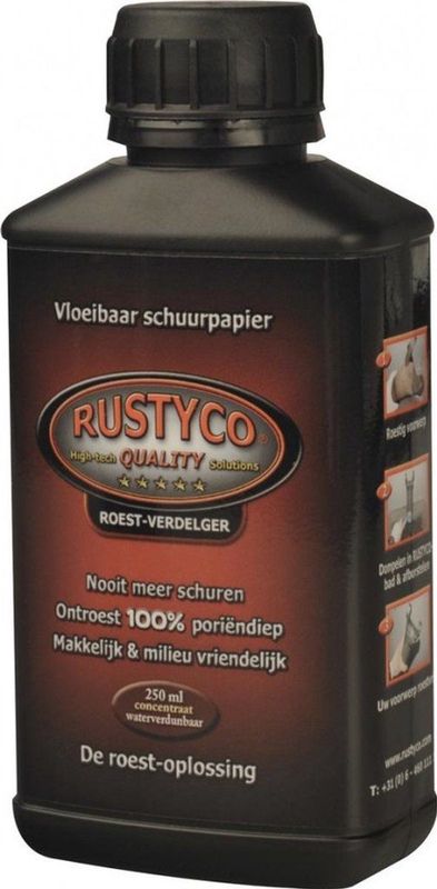 RUSTYCO - Roestoplosser - 1 Liter - Concentraat - Waterverdunbaar