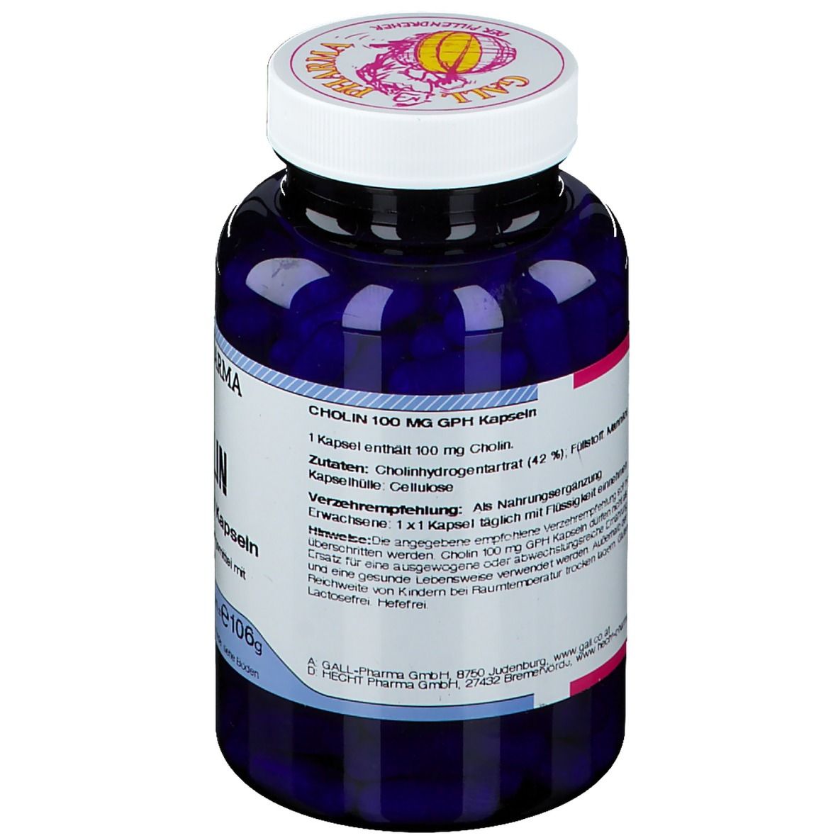 GALL PHARMA Cholin 100 mg GPH Kapseln