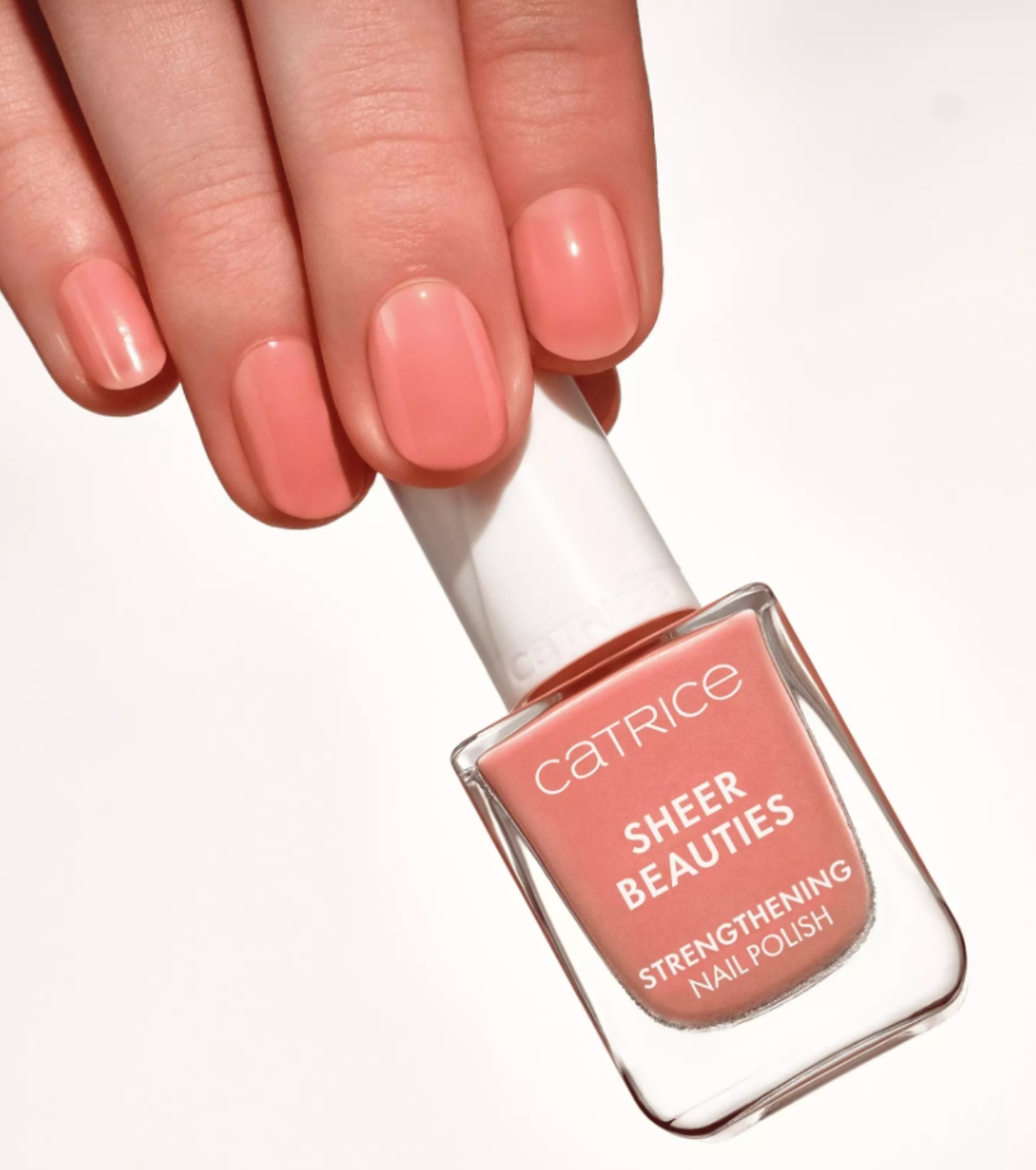 Catrice - Esmalte fortalecedor Sheer Beauties - 050: Peonies, Please!