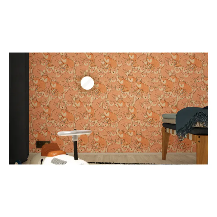 Season Paper Papier peint Fox croud