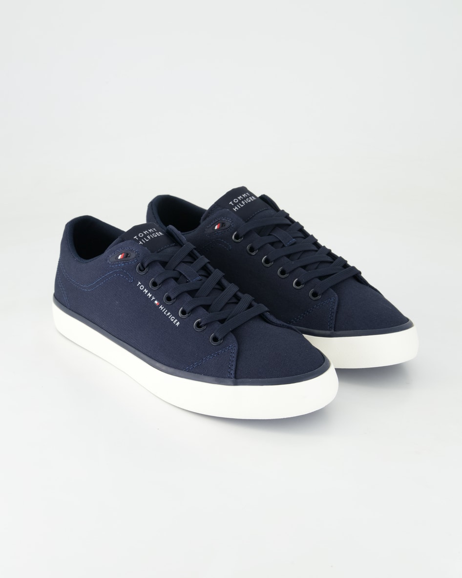 Tommy Hilfiger TH HI VULC LOW CORE CANVAS Sneaker in Blau