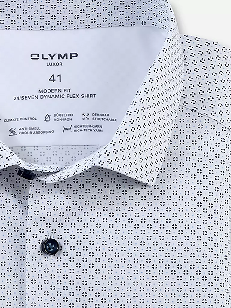 OLYMP Hemd Modern Fit weiss